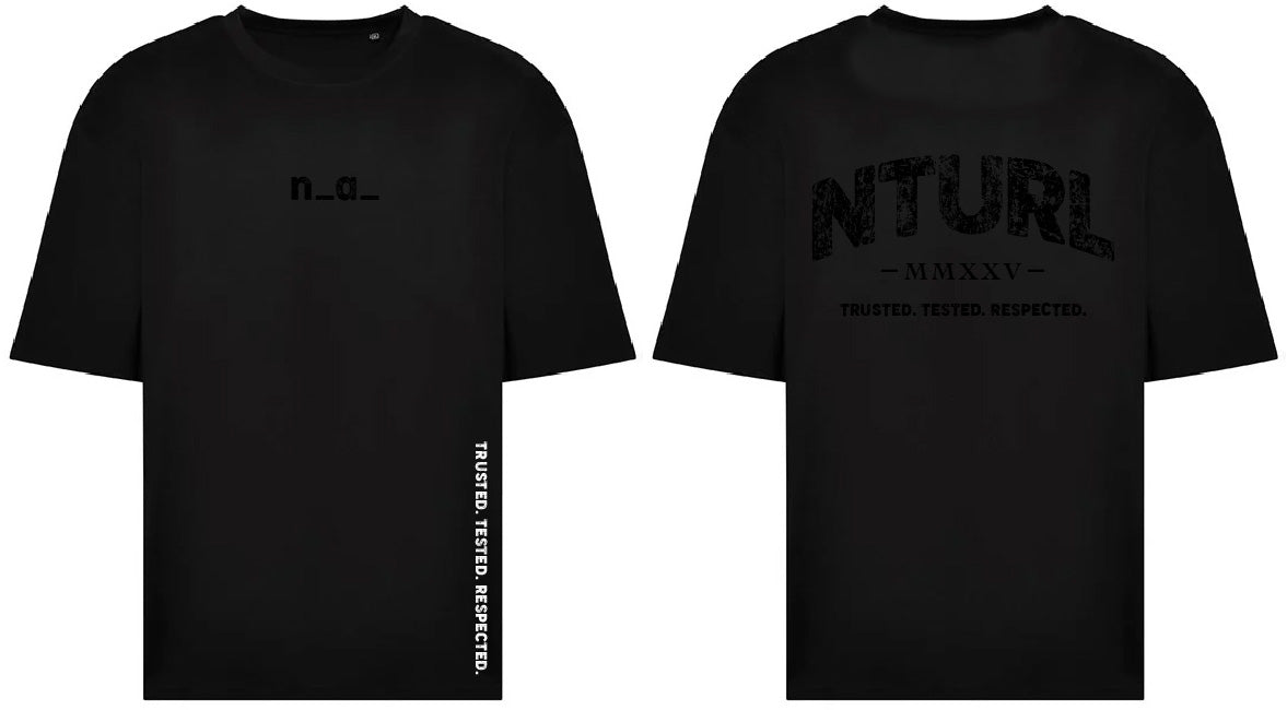 n_a_ OVERSIZE T - BLACK/BLACK (DESIGN 2)