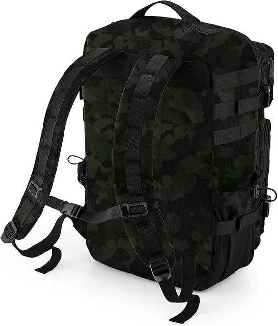Tactical Backpack - BLACK / CAMO