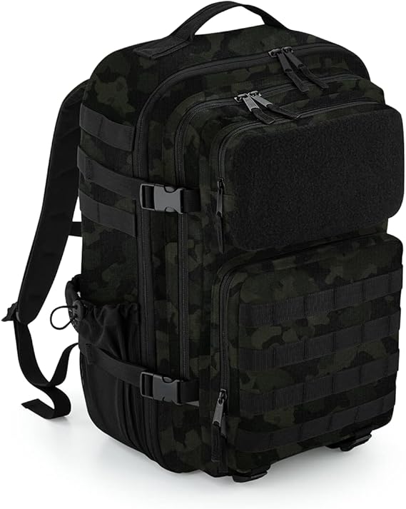 Tactical Backpack - BLACK / CAMO