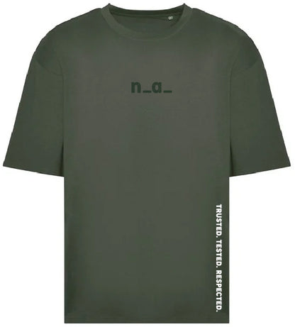 n_a_ OVERSIZE T - EARTHY GREEN/GREEN (DESIGN 1)