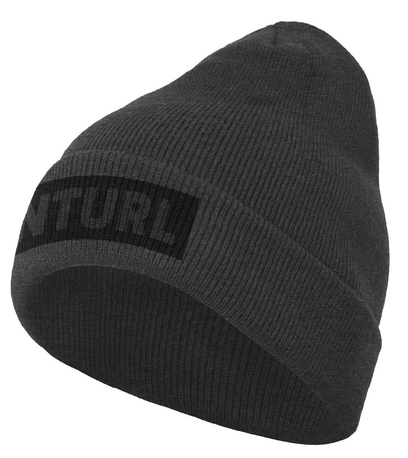 HEAVY KNIT BEANIE - BLACK - 50% OFF