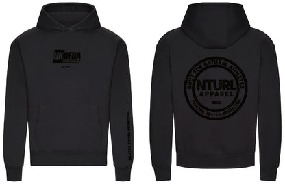 UKDFBA PREMIUM BLACK OVERSIZE HOODIE (DESIGN 4)
