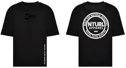 UKDFBA OVERSIZE T - BLACK/WHITE (DESIGN 4) - 50% OFF