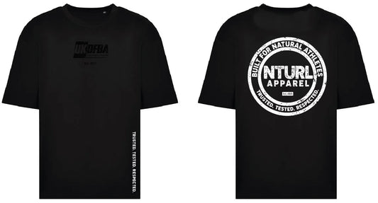 UKDFBA OVERSIZE T - BLACK/WHITE (DESIGN 4) - 50% OFF