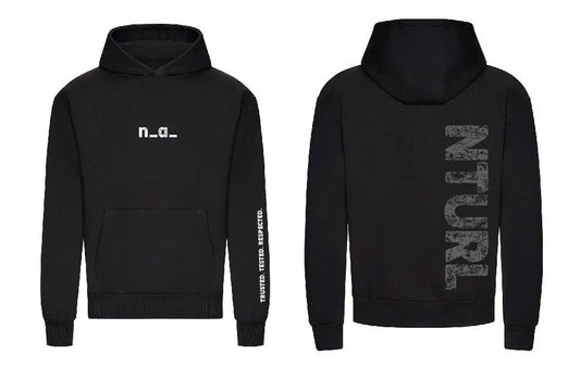 n_a_ PREMIUM BLACK OVERSIZE HOODIE (DESIGN 1) SALE
