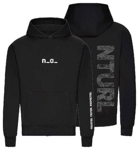 n_a_ PREMIUM BLACK OVERSIZE HOODIE (DESIGN 1) SALE