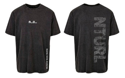 n_a_ BLACK ACID WASH OVERSIZE T (DESIGN 1) SALE