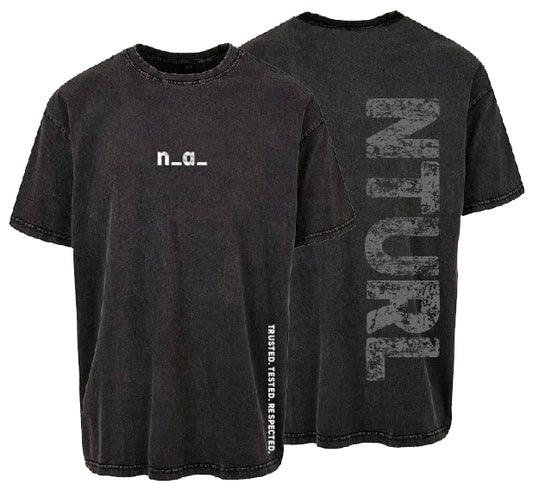 n_a_ BLACK ACID WASH OVERSIZE T (DESIGN 1) SALE