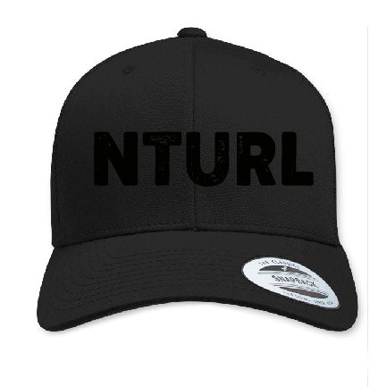 RETRO TRUCKER CAP - BLACK