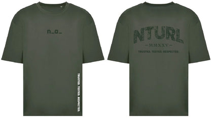 n_a_ OVERSIZE T - EARTHY GREEN/GREEN (DESIGN 2)