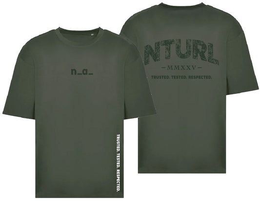 n_a_ OVERSIZE T - EARTHY GREEN/GREEN (DESIGN 2)