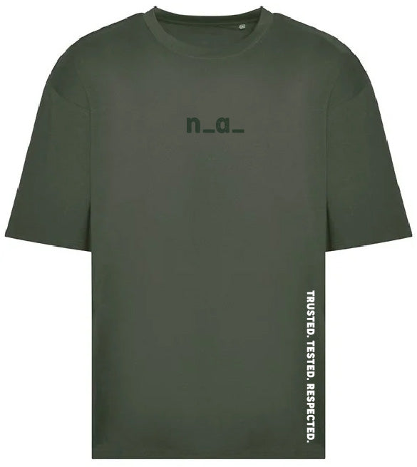 n_a_ OVERSIZE T - EARTHY GREEN/GREEN (DESIGN 2)