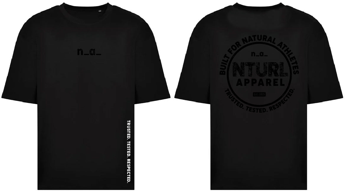 n_a_ OVERSIZE T - BLACK/BLACK (DESIGN 3)