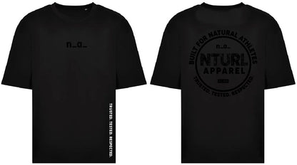 n_a_ OVERSIZE T - BLACK/BLACK (DESIGN 3)