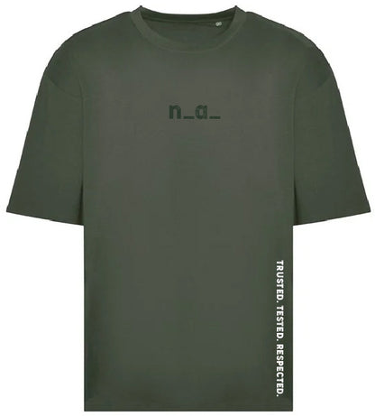 n_a_ OVERSIZE T - EARTHY GREEN/GREEN (DESIGN 3)