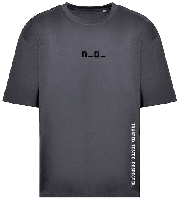 n_a_ OVERSIZE T - SHARK GREY (DESIGN 3)